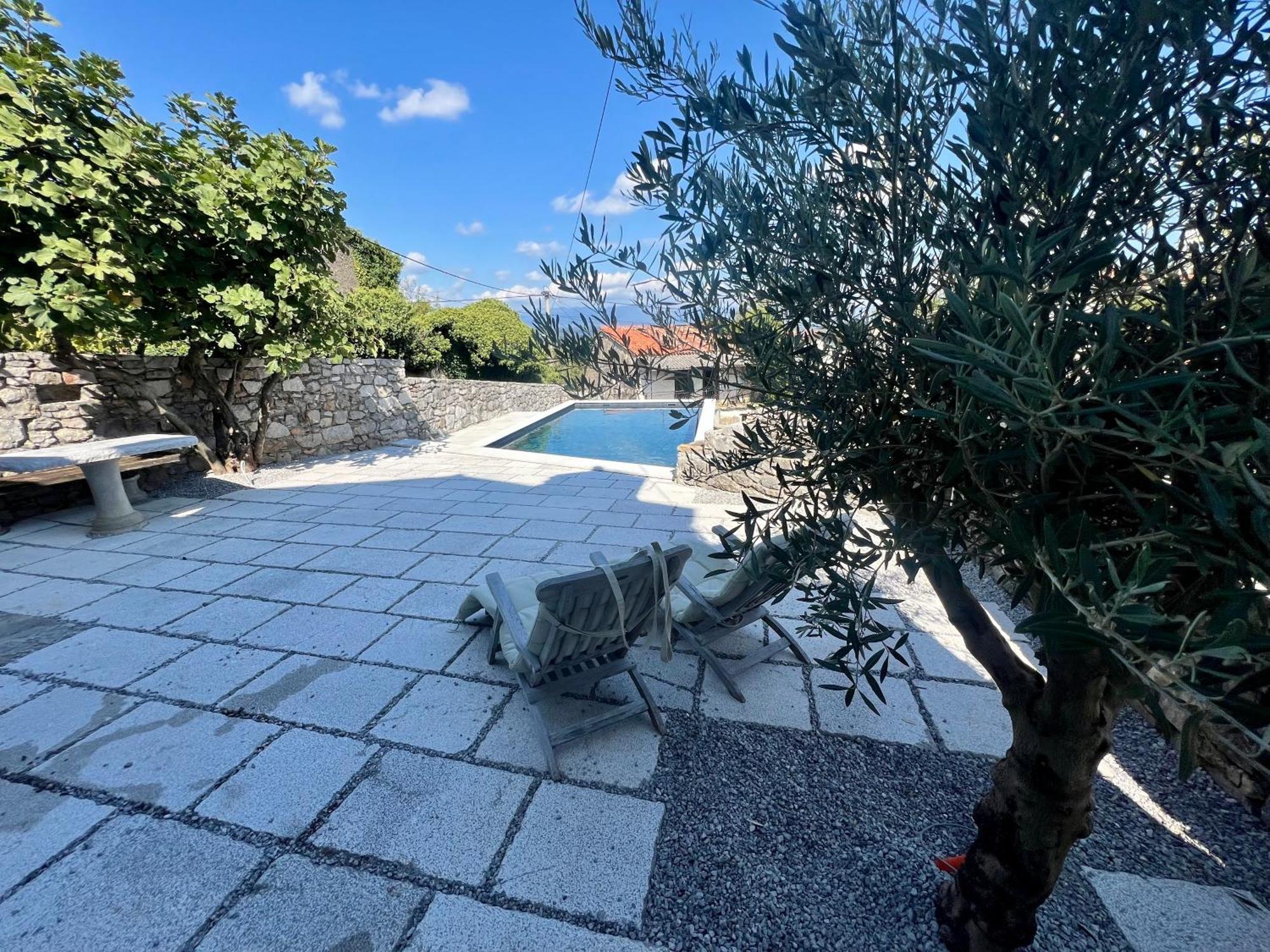 Villa Karst House Zan Pliskovica With Private Pool Dutovlje Exterior foto
